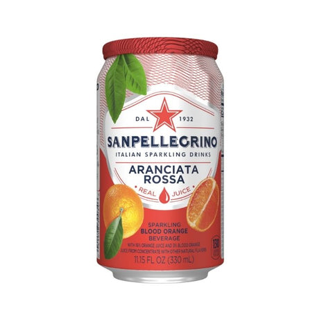 S. PLLEGRINO, ARANCIATA ROSSA, CAN, 330ML