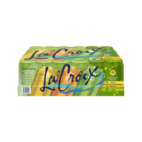 LA CROIX, LEMON, ORANGE, LIME, 24 UNITS, 335ML