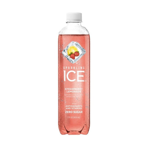 SPARKLING WATER, STRAWBERRY &LEMONADE, 502.8ML