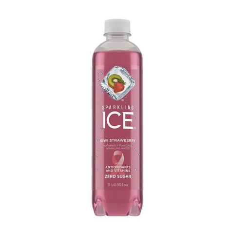 SPARKLING WATER, KIWI & STRAWBERRY, 502.8ML