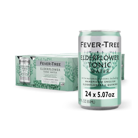 FEVER, TREE, ELDERFLOWER, TONIC, WATER, PREMIUM, QUALITY, MIXER