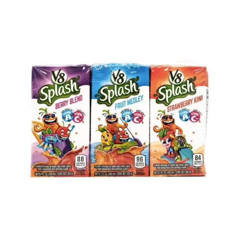 ASSORTED FLAVORED JUICES, 24 UNITS, 200ML
