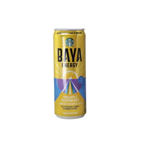 BAYA ENERGY PASSION FRUIT, 12OZ