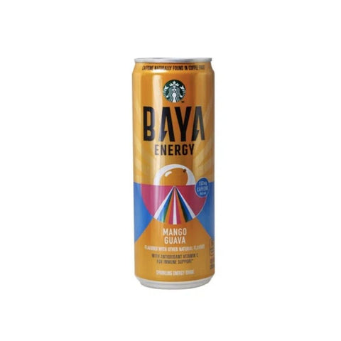 BAYA ENERGY MANGO, 12OZ
