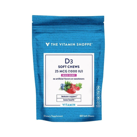 VITAMD D3 & BERRY, 1000 UI, 60 GUMMIES