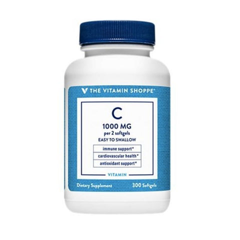 VITAMIN C , 1000MG, 2 PER SOFTGEL, 300 SOFTGEL