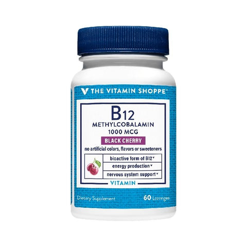 B12 METHYLCO BLACK CHERRY , 1000MCG, 60U