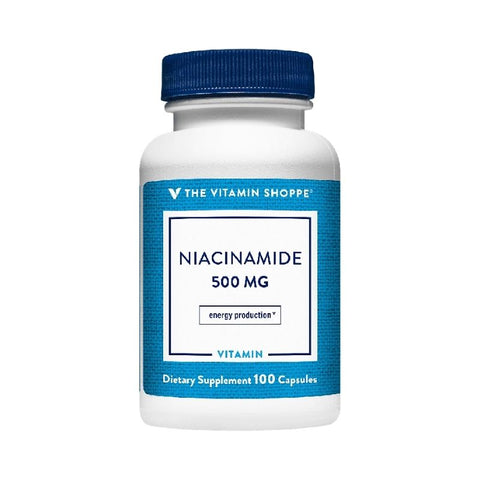 NIACINAMIDE VITAMIN B3, 500MG, 100CAP