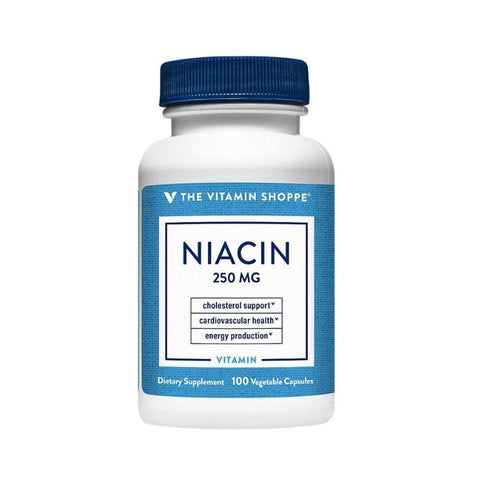 NIACIN VITAMIN B3, 250MG, 100CAP