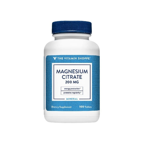 MAGNESUM CITRATE, 200MG, 100CAP