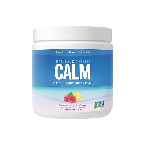NATURAL CALM MAGNESIUM RASPBERRY LEMON, 56SERV