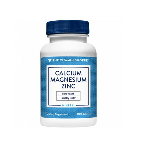 CALCIUM, MAGNESIUM,ZINC, 100 TABLETS