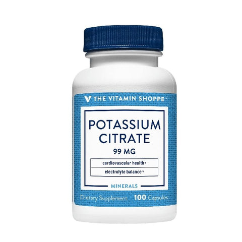 POTASSIUM CITRATE, 99MG, 100 CAP