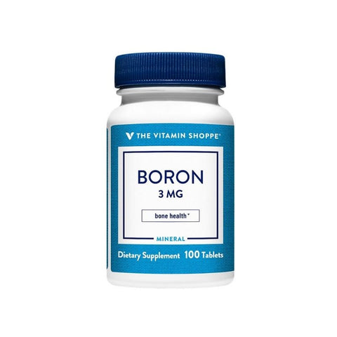 BORON,3MG, 100 TABLETS
