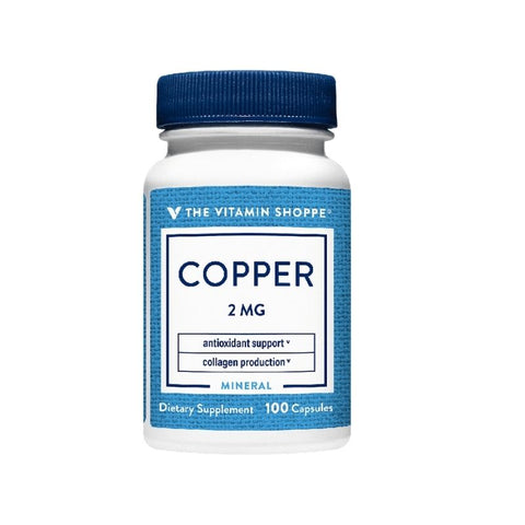 COPPER, 2MG, 100 CAP