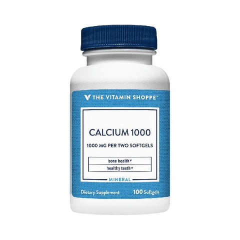 CALCIUM, 1000MG, 100 SOFTGEL