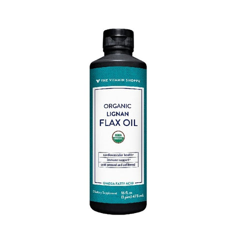 FLAX OIL, ORGANIC, 16 OZ