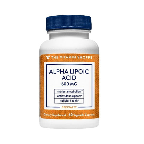 ALPHA LIPOIC ACID, 600MG, 60 CAP