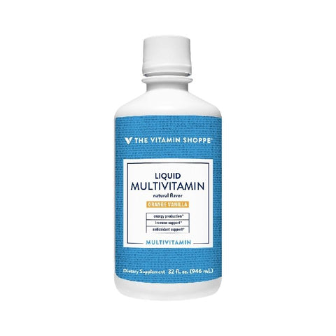 LIQUID, MULTIVITAMIN , ORANGE & VANILLA, 32 OZ