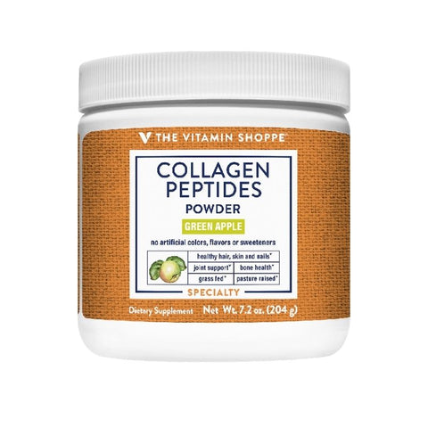 COLLAGEN PEPTIDE, GREEN APPLE, 30 SERV