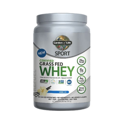 GRASS FED WHEY VANILLA, 20SERV, 1.4LBS