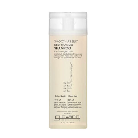 SHAMPOO, SMOOTH AS SILK, MOISTURE, VEGAN, 250ML