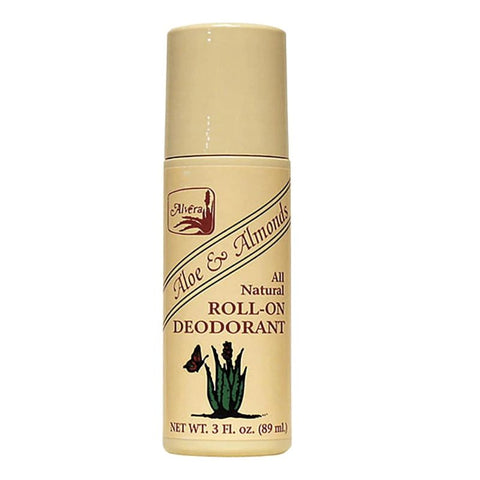 DEODORANT, ROLL ON, ALOE & ALMONDS, 89ML