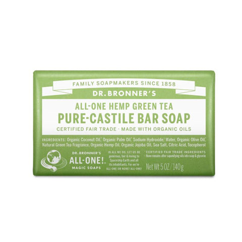 BAR SOAP, ALL ONE, GREEN TEA, 140G