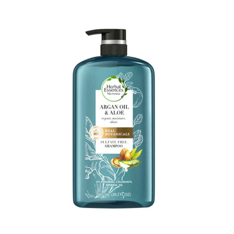 SHAMPOO, ARGAN OIL & ALOE, REPAIR,MOISTURE 865ML