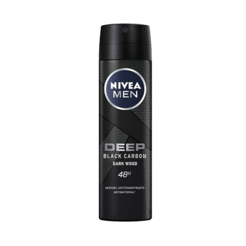 DEODORANT, SPRAY, DEEP BLACK CARBON, FOR MEN,150ML