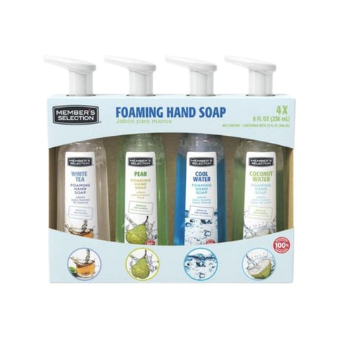 HAND SOAP, FOAMING, 4 PACK, 236ML