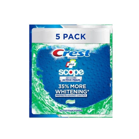 TOOTHPASTE, 3D WHITE, 5 PACK, 145G