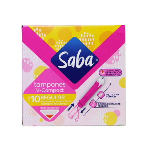 REGULAR TAMPONS, 10 PACK