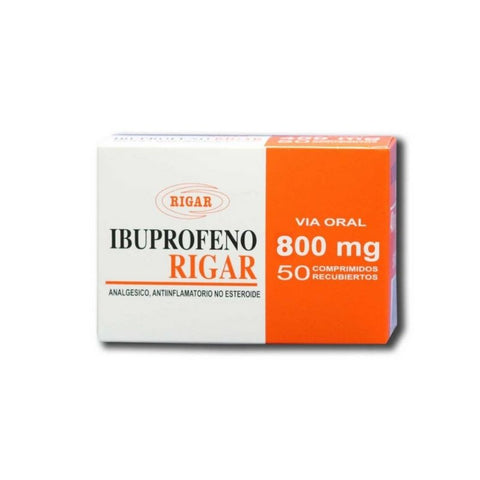 IBUPROFEN,800MG, RIGAR, 50TABLETS