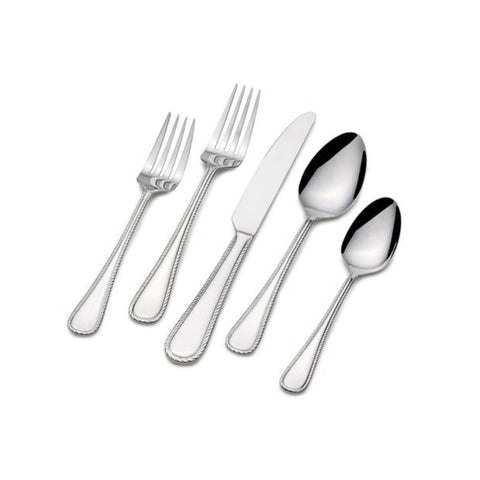 SILVERWARE, STAINLESS, SET, 20 PIECES