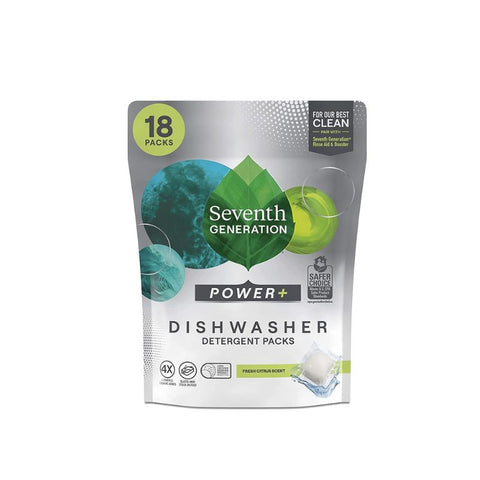 DISHWASHER CAPSULES, POWER PLUS, 18 UNITS