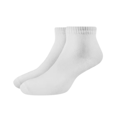 WHITE ANKLE SOCKS, GIRLS SIZE 39