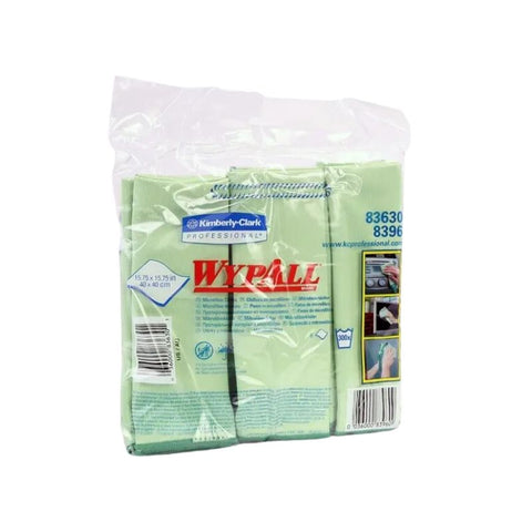 GREEN MICROFIBER CLOTH 6 PACK