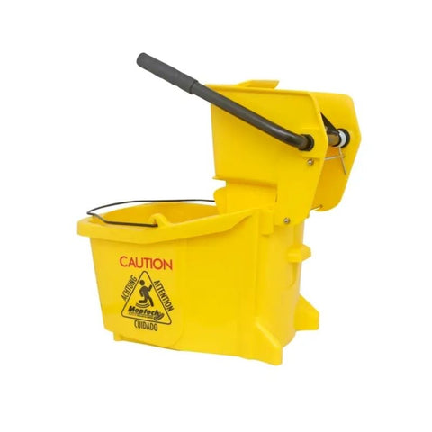 MOP SQUEEZER BUCKET, WITH WHEELS 36 LT