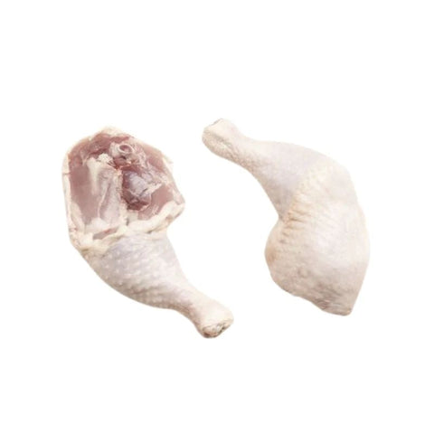 CHICKEN,  LEG, BONE IN, SKIN ON,