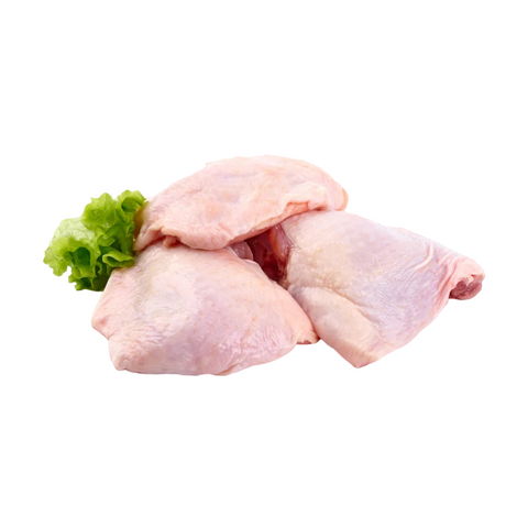 CHICKEN THIGHT, SKIN ON, BONE OUT