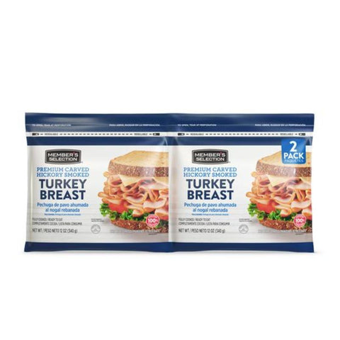 MEMBER SELECTION SMOKED TURKEY BREAST  680G