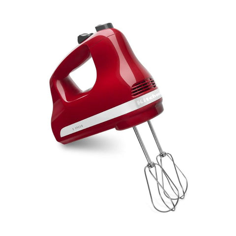 HAND MIXER, 5 SPEED, RED