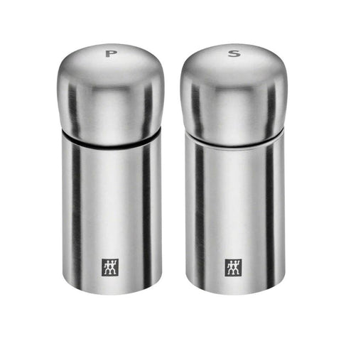 SALT & PEPPER MILL , METAL SET