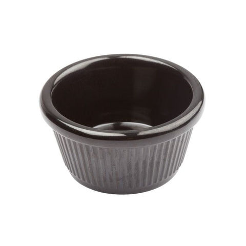 RAMEKIN, BLACK, 3 OZ, 12 PACK