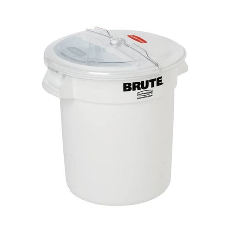 ROUND CONTAINER, WITH LID, 15GAL