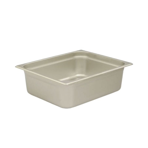 STAINLESS STEEL FOOD TRAY 1/2 4 IN