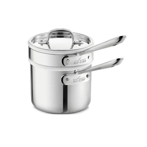 SAUCE PAN, DOUBLE BOILER, 2QTC