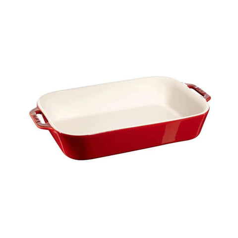 RECTANGULAR GRATIN DISH, 34X24CM