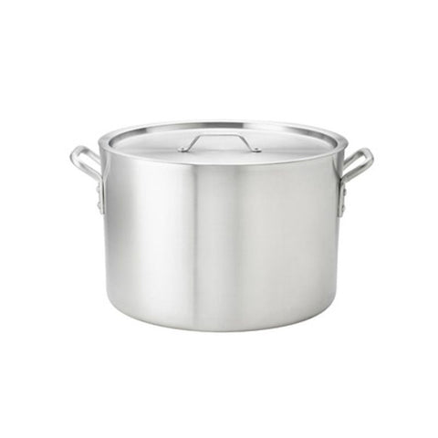 ALUMINUM POT,20QT, WITH LID,  12 1/2